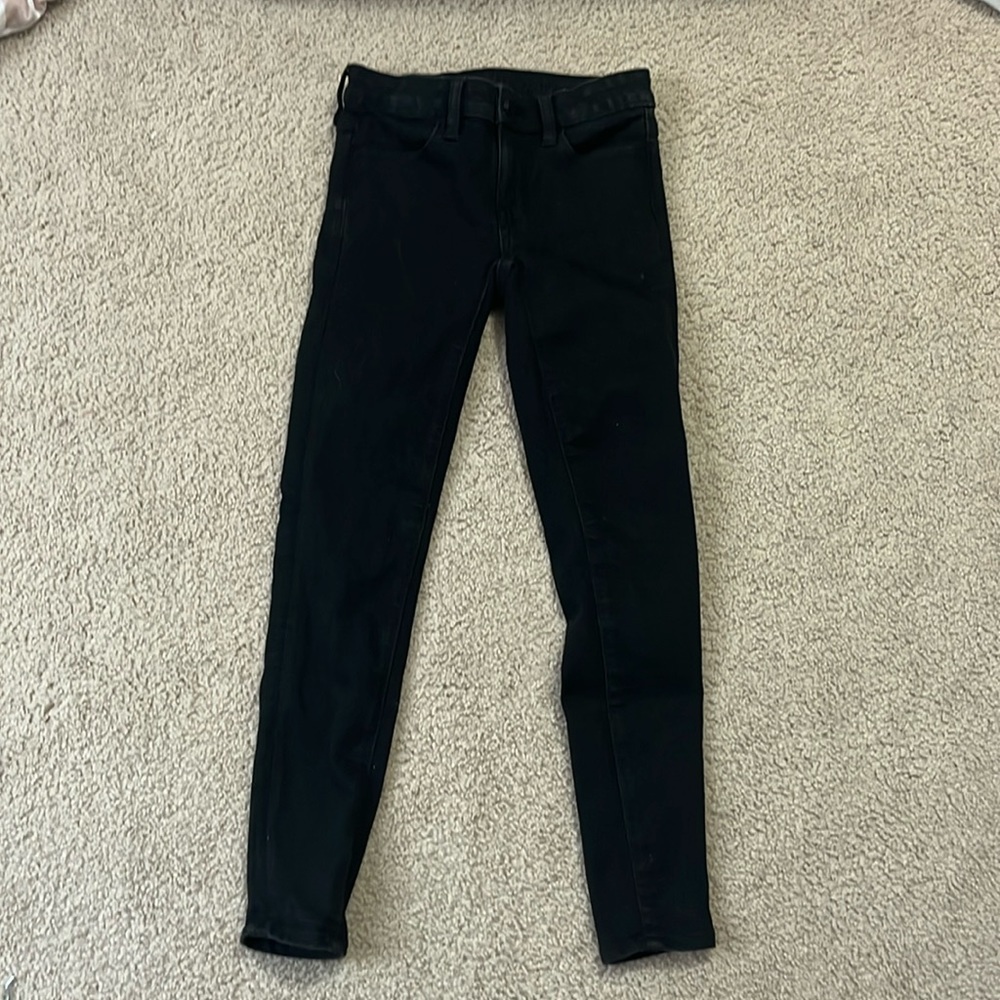 Black Low-Rise Next Level Stretch Skinny/Fitted Jeans